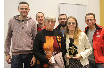 Annie Hennuyer et le club à l'honneur 